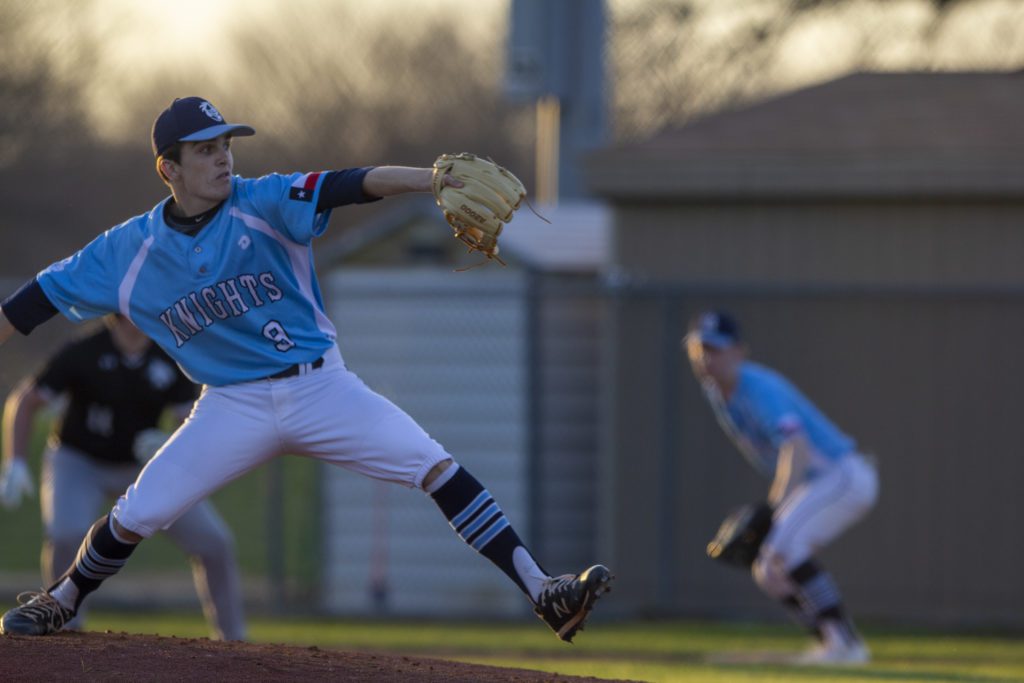 Knights pitcher baseball